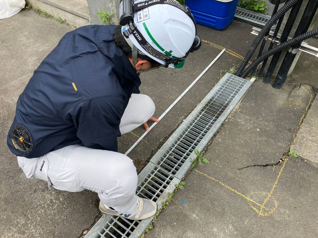 建築工事風景